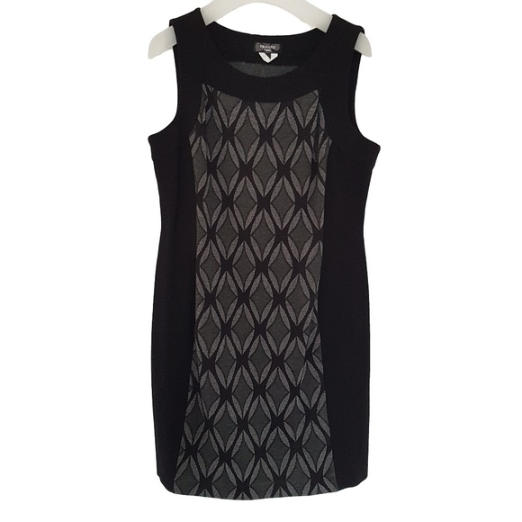 TRISISTO FEMME Gray & Black Sweater Dress XL - Picture 1 of 4